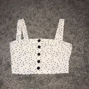 Forever 21 Star Crop Top